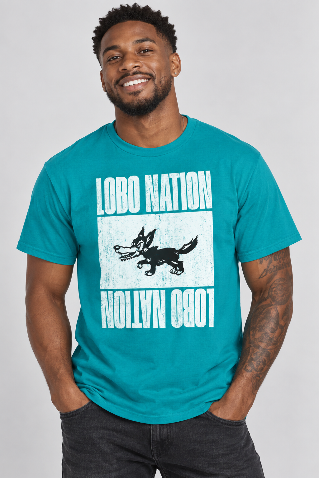Lobo Nation Vintage - Gildan Softstyle T-Shirt