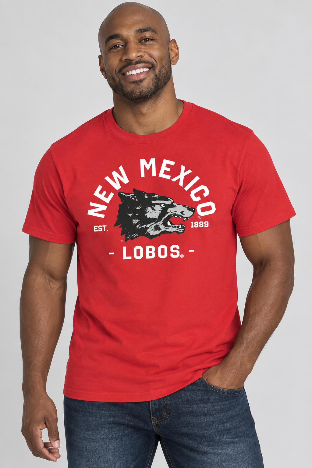 Lobos Vintage 1889 - Port & Company Fan Favorite Tee