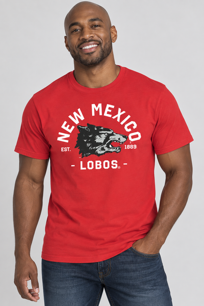 Lobos Vintage 1889 - Port & Company Fan Favorite Tee