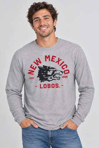 Lobos Vintage 1889 - Gildan Softstyle Long Sleeve T-Shirt