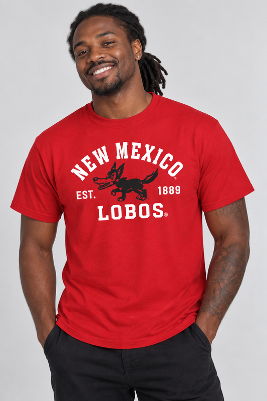 Lobos Collegiate Classic - Comfort Colors Ringspun Short Sleeve Shirt