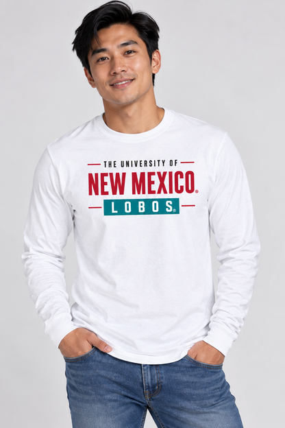 New Mexico Bold - Gildan Softstyle Long Sleeve T-Shirt