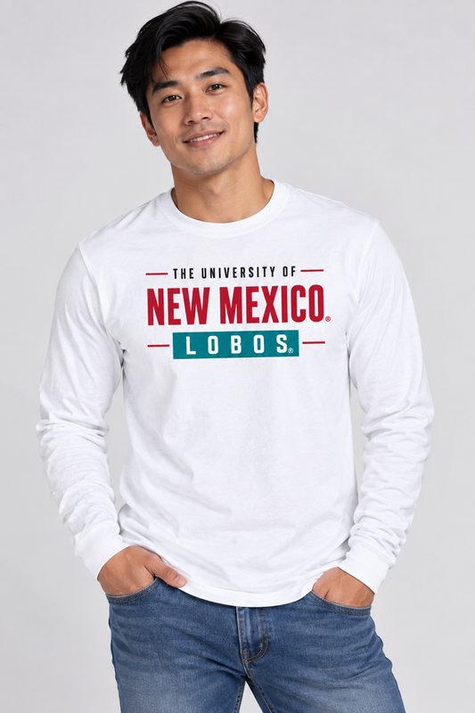 New Mexico Bold - Gildan Softstyle Long Sleeve T-Shirt
