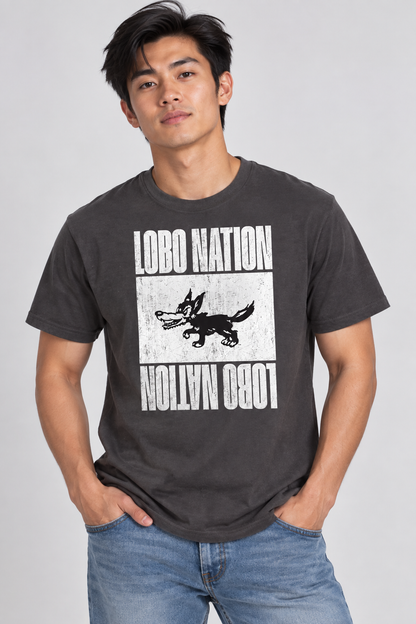 Lobo Nation Vintage - Port & Company Fan Favorite Tee