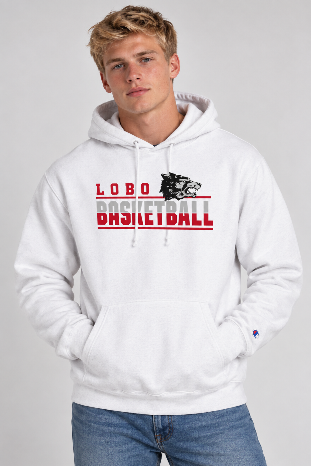 Lobo Basketball Classic - Champion Reverse Weave Hooded Sweatshirt