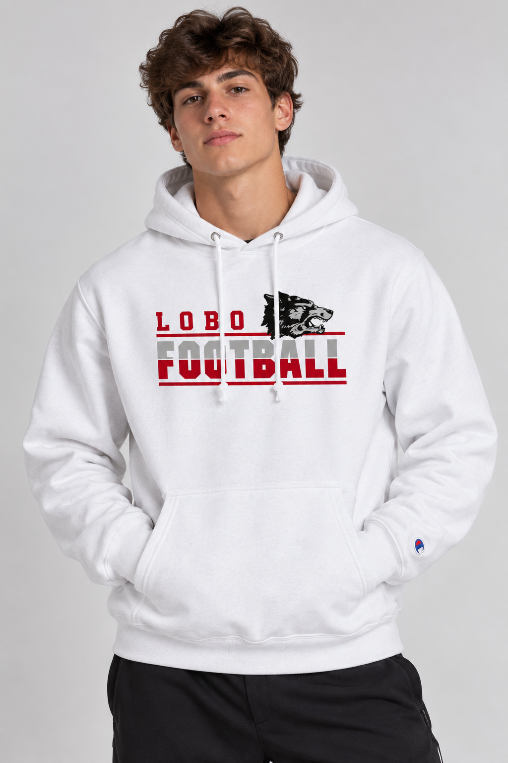 Lobo Football Classic - Champion Reverse Weave Hooded Sweatshirt