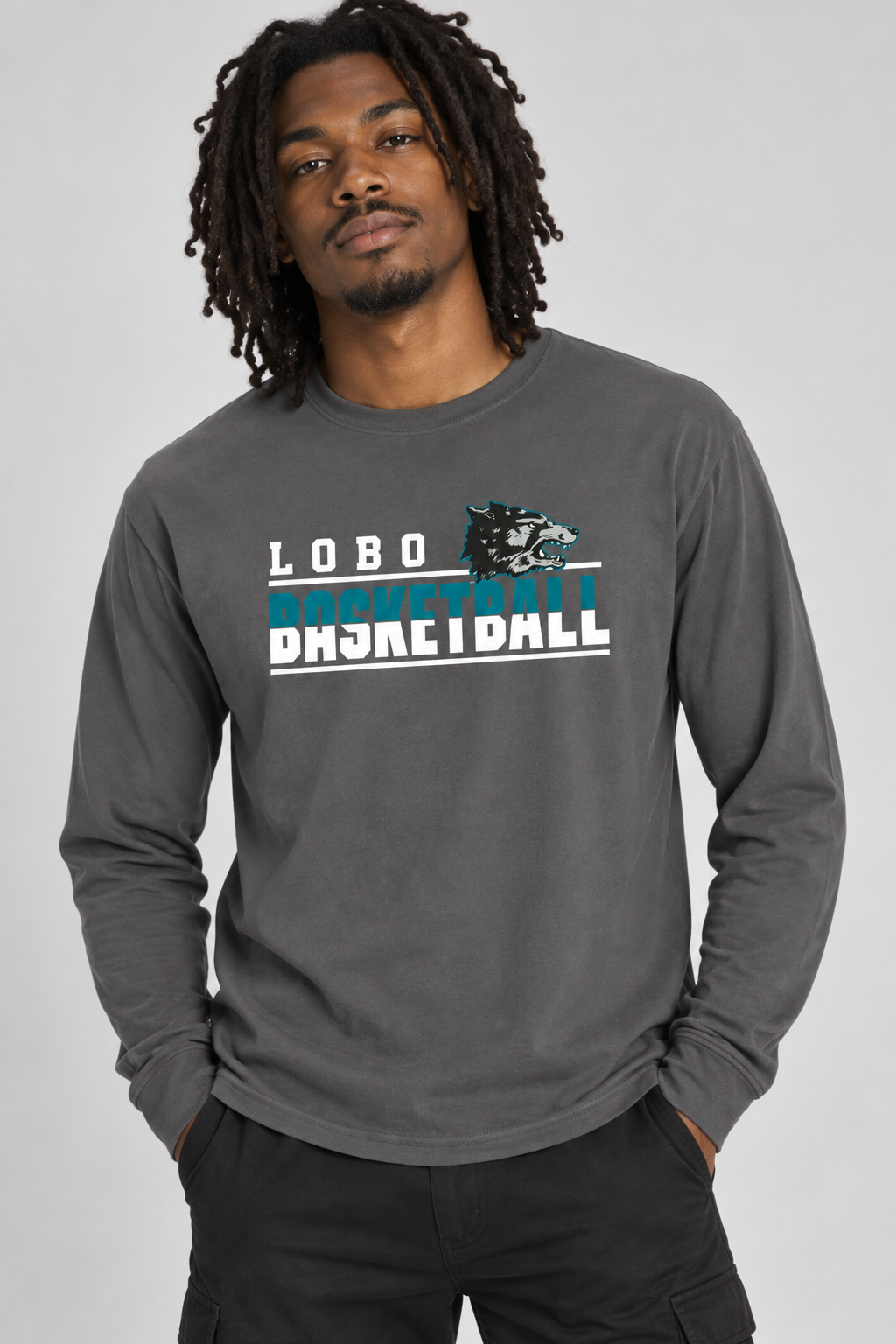 Lobo Basketball Classic - Gildan Softstyle Long Sleeve T-Shirt