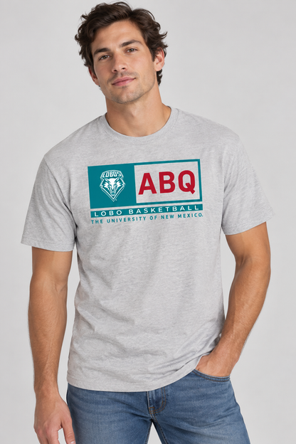 ABQ Heritage Basketball - Bella + Canvas Jersey Tee
