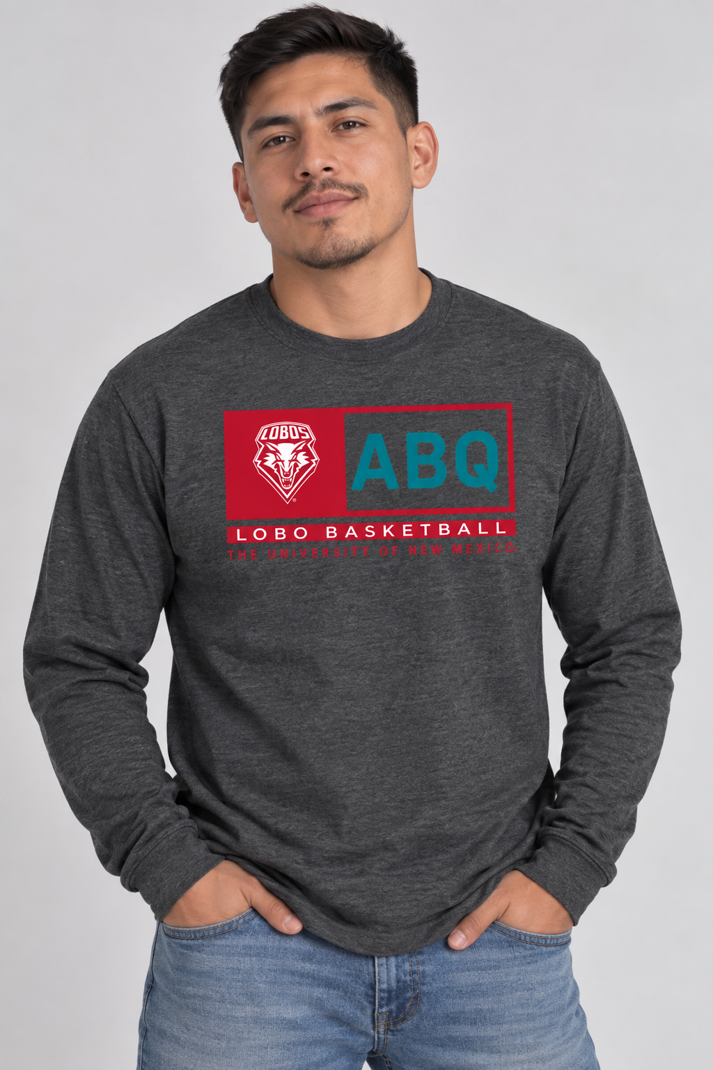 ABQ Heritage Basketball - Gildan Softstyle Long Sleeve T-Shirt