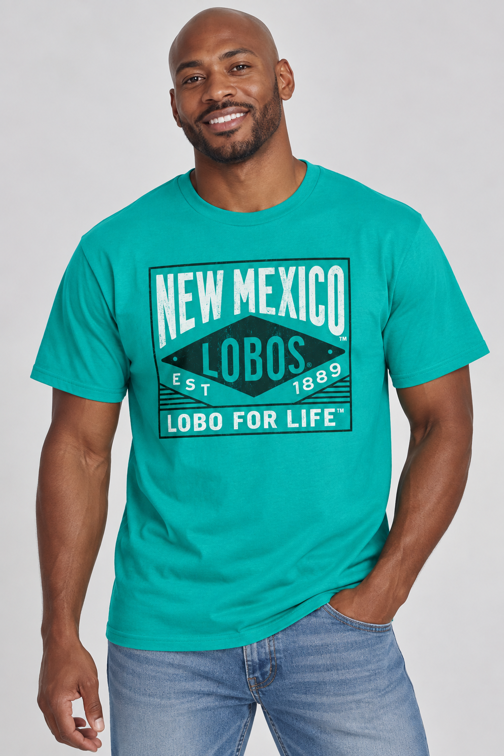 Lobo for Life 1889 - Port & Company Fan Favorite Tee