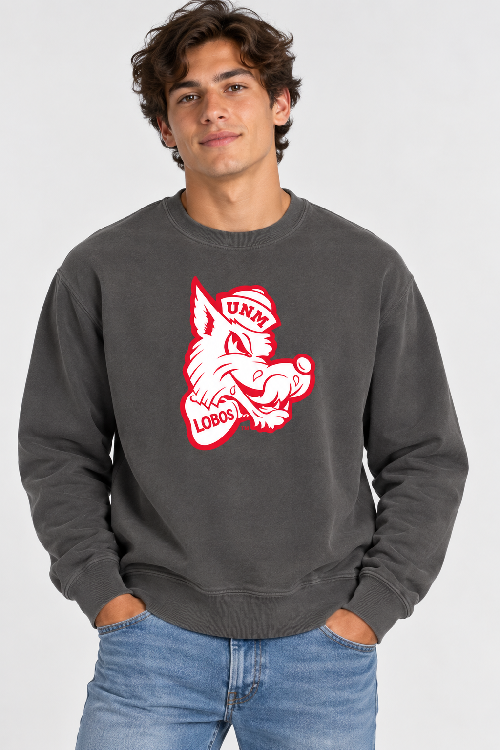 Retro Louie - Comfort Colors Ring Spun Crewneck Sweatshirt