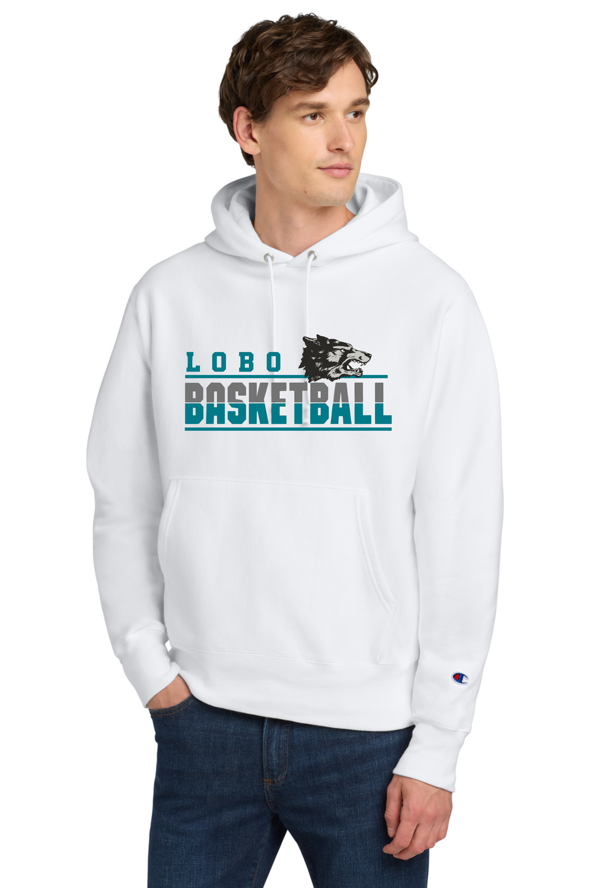 Lobo Basketball Classic - Champion Reverse Weave Hooded Sweatshirt