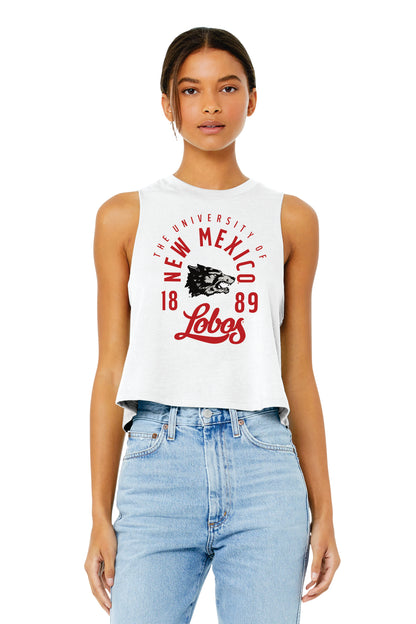 Bella + Canvas Women's Racerback Cropped Tank