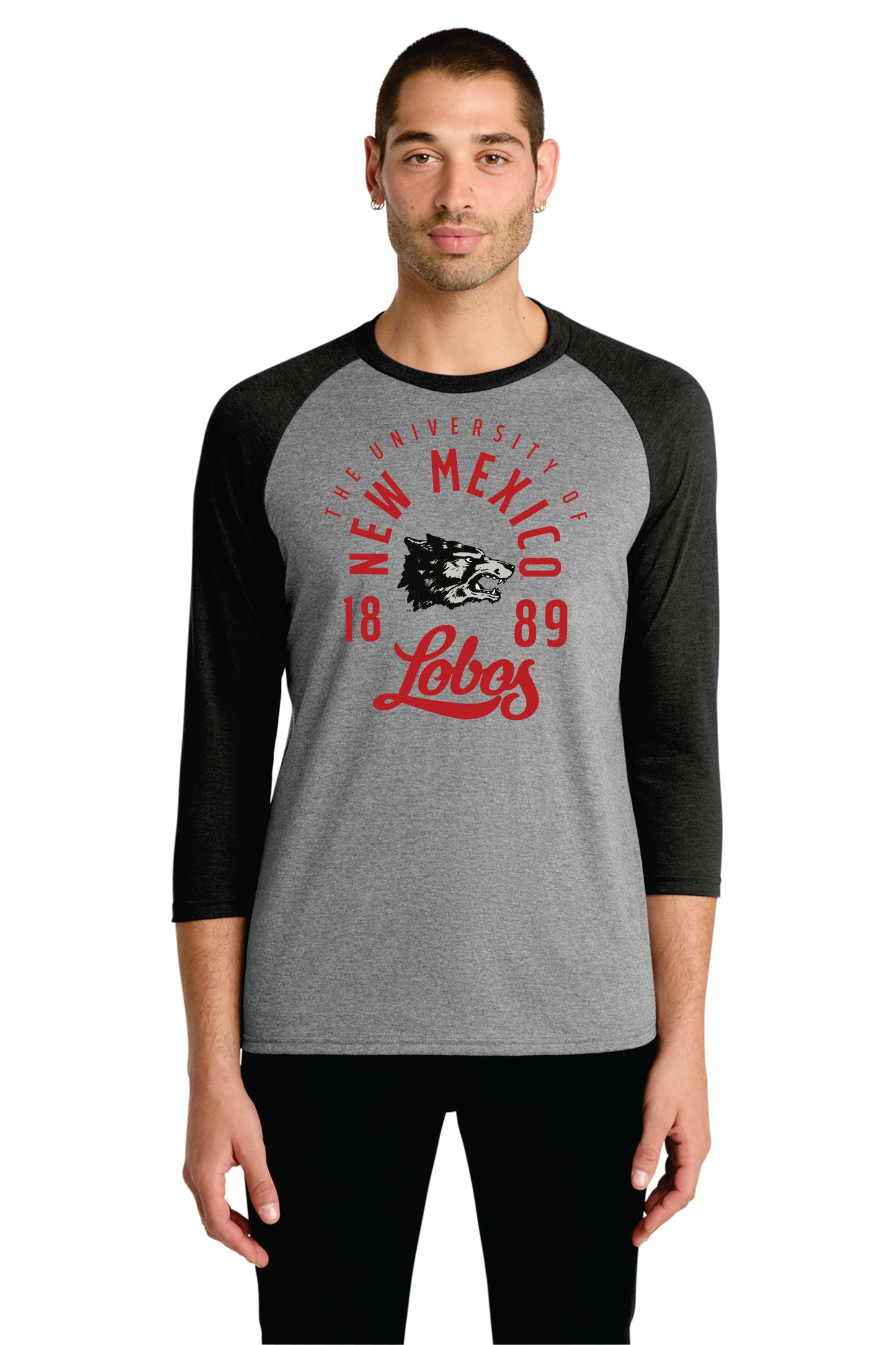 District Perfect Tri 3/4-Sleeve Raglan