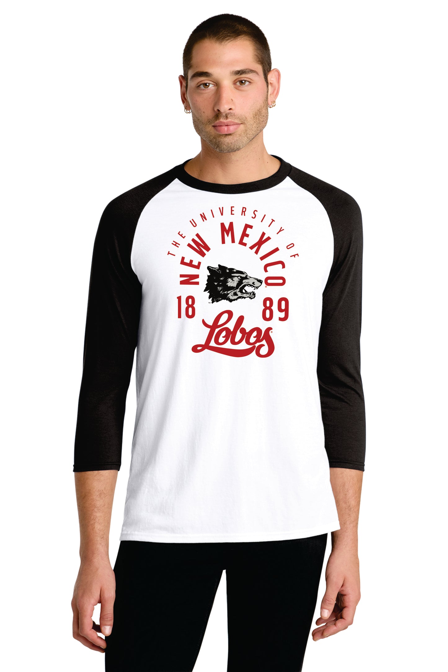 District Perfect Tri 3/4-Sleeve Raglan