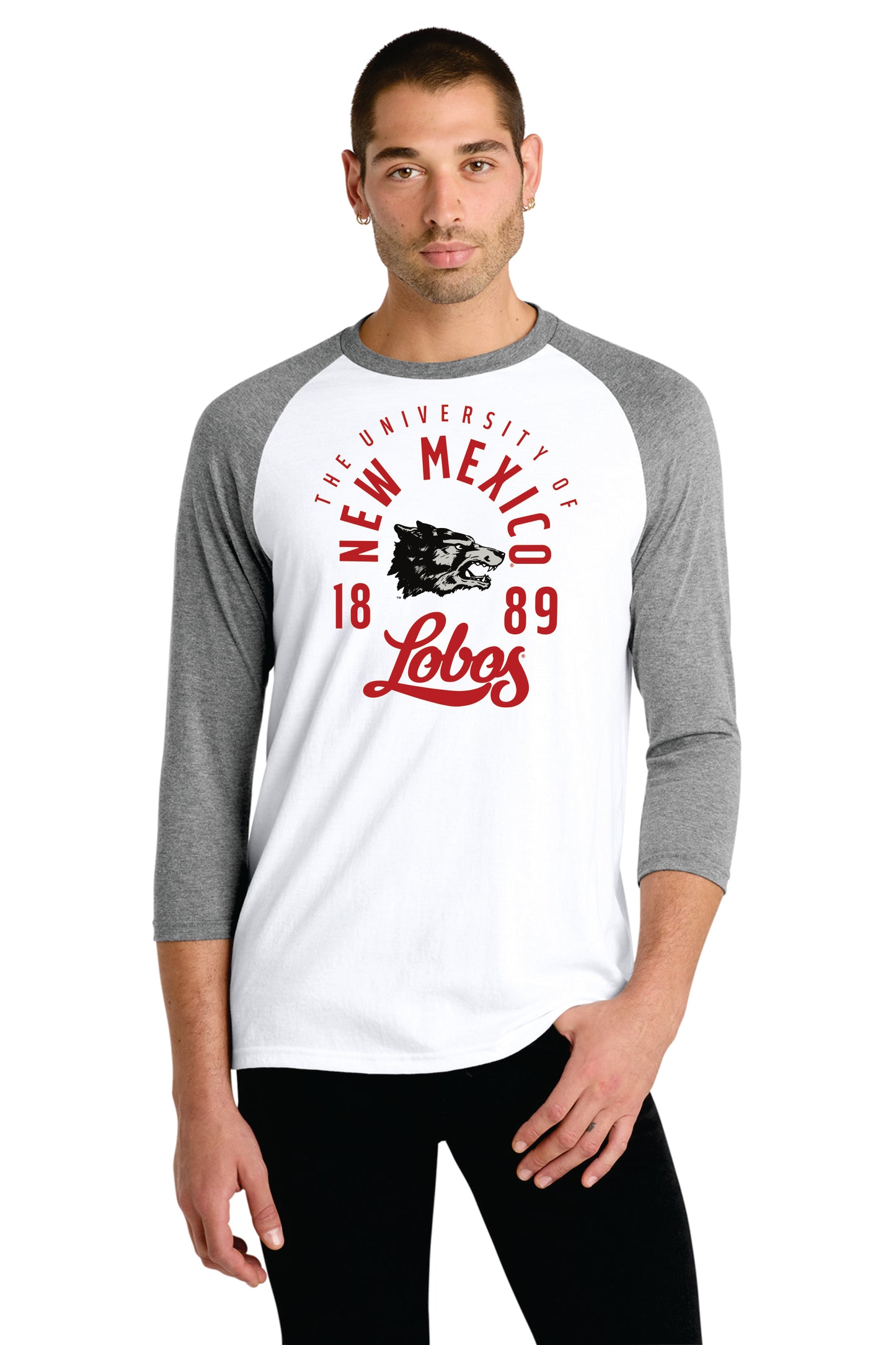 District Perfect Tri 3/4-Sleeve Raglan