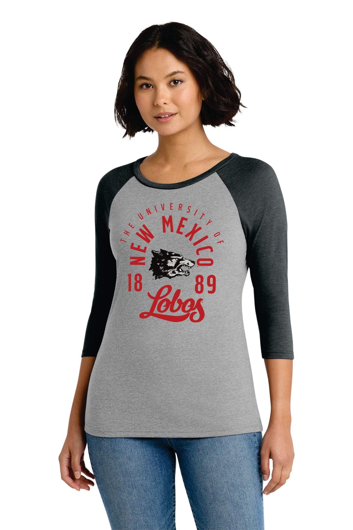 District Women’s Perfect Tri 3/4-Sleeve Raglan