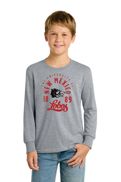 Youth Port & Company Long Sleeve Core Cotton Tee