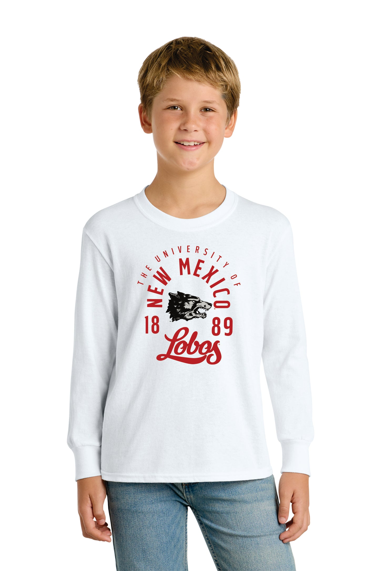 Youth Port & Company Long Sleeve Core Cotton Tee