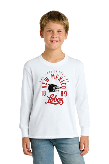 Youth Port & Company Long Sleeve Core Cotton Tee