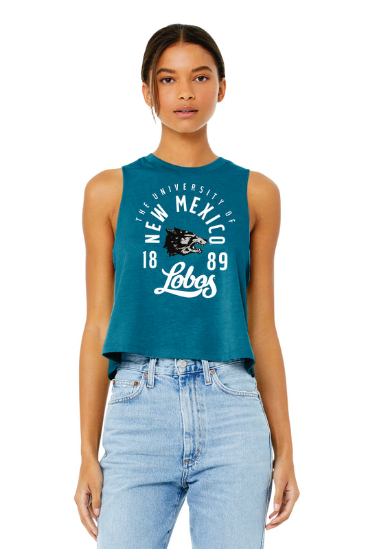 Bella + Canvas Women's Racerback Cropped Tank