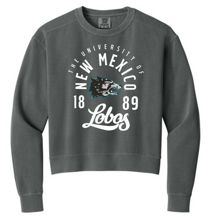 Comfort Colors Women's Garment-Dyed Mid-Length Crewneck Sweatshirt