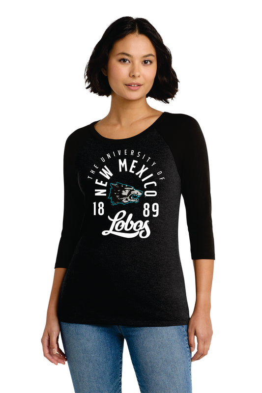 District Women’s Perfect Tri 3/4-Sleeve Raglan