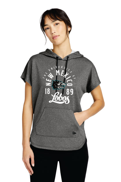 New Era Ladies Performance Terry Short Sleeve Hoodie