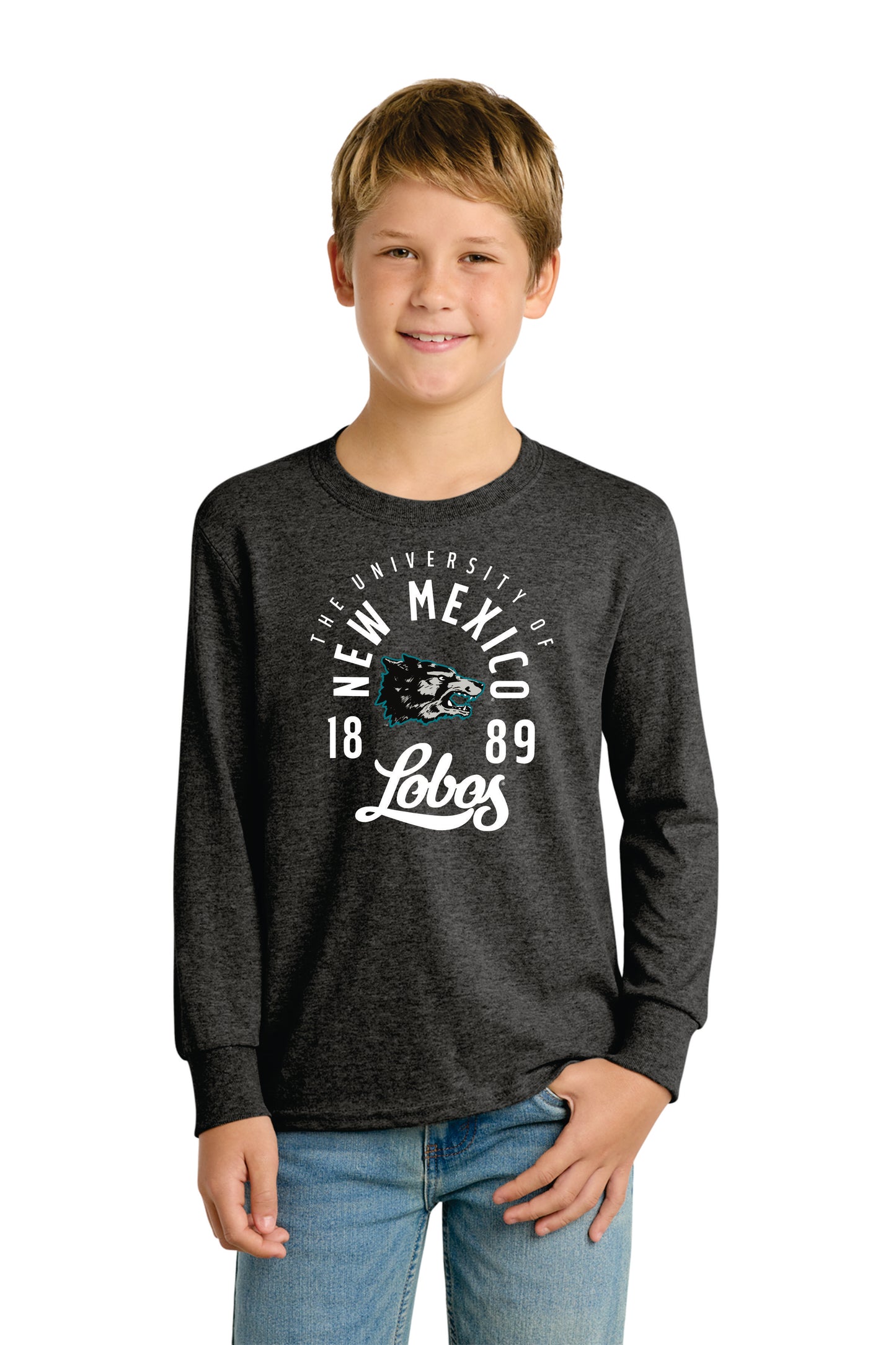 Youth Port & Company Long Sleeve Core Cotton Tee
