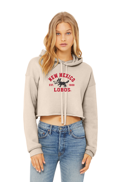 BELLA+CANVAS Women’s Sponge Fleece Cropped Fleece Hoodie