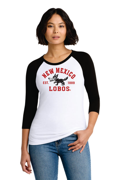 District Women’s Perfect Tri 3/4-Sleeve Raglan