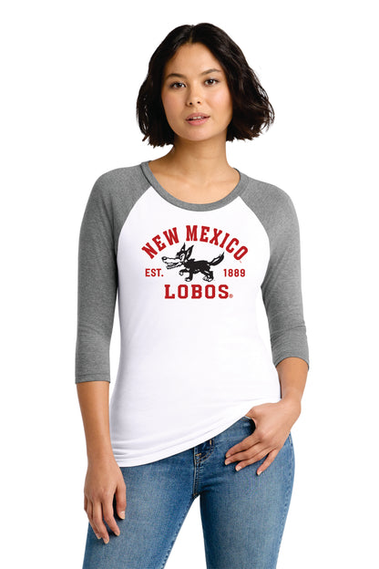 District Women’s Perfect Tri 3/4-Sleeve Raglan