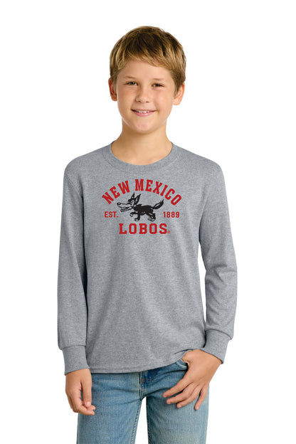 Youth Port & Company Long Sleeve Core Cotton Tee